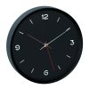 Ceas silentios de perete, analog, negru, monocrom, design minimalist, TFA 60.3056.01 - Ceas de Perete - Mercaton Store