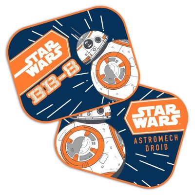 Set 2 parasolare auto Star Wars - BB8" SEV9315" - Protectii Copii pentru Masina - Mercaton Store