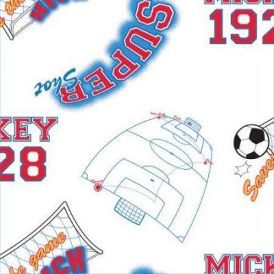 Rola tapet 10 X 0,52 m Mickey Footbal TA71999 - Decoratiuni pentru Camera - Mercaton Store
