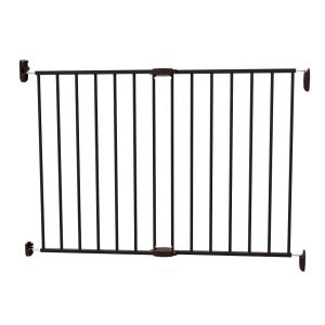 Poarta de siguranta extensibila MCT, 62 X 102 cm, metal negru, N93330 - Porti si Tarcuri de Siguranta - Mercaton Store