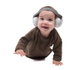 Casti antifonice pentru bebelusi, ofera protectie auditiva, SNR 23, black, ALPINE Muffy Baby Black ALP25613 - Protectii Copii pentru Carucior - Mercaton Store