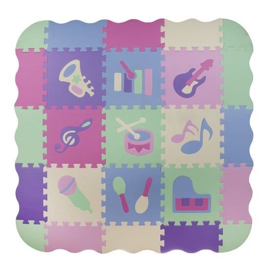 Removal Teenage years Giving Covor tip puzzle, pentru copii, spuma EVA, 25 piese, 30x30 cm, Isotrade -  Mercaton Store