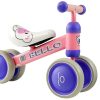 Bicicleta fara pedale, cu roti duble, pentru copii, Pink Bello MCT 5262 - Biciclete - Mercaton Store