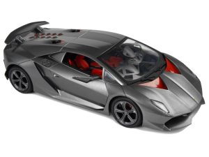 Masinuta RC pentru copii cu telecomanda, Lamborghini Sesto, Gri, MCT 9729 - Jucarii cu Telecomanda - Mercaton Store