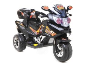 Motocicleta electrica sport pentru copii, PB378 MCT 5719, Negru-Portocaliu