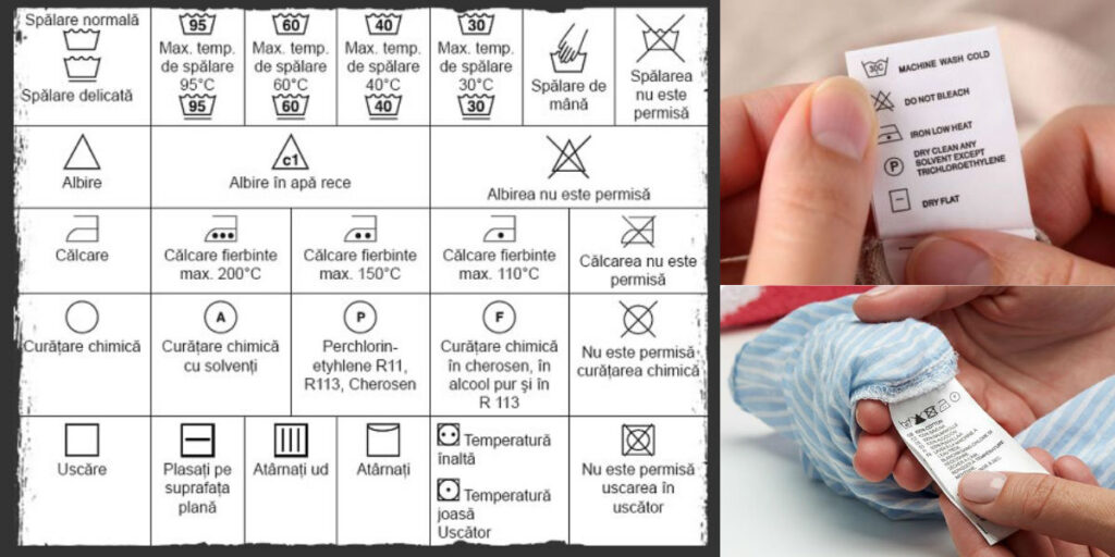 Afla ce inseamna fiecare simbol de pe etichetele hainelor tale - Mercaton - Mercaton Store