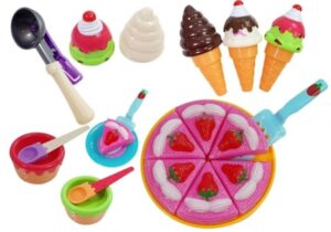 Set inghetata si prajitura de joaca, pentru copii, multicolor MCT 5038