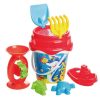 Set de joaca pentru nisip compus din 8 piese, galetusa si accesorii, Multicolor, MCT-2271G - Spatiu de Joaca - Mercaton Store