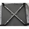 Scaun stil scandinav, metalic, velur, gri, 53x63x83 cm, Misty - Scaune pentru Casa - Mercaton Store