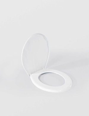 CAPAC WC SCOICA ,PLASTIC ALB, 45X37 - Mobilier Baie - Mercaton Store