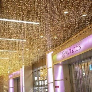 Instalatie de Craciun interconectabila, perdea multicolor, 5 m x 1 m, 240 leduri, MCT8117MU - Instalatii de Craciun - Mercaton Store