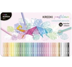 Set 36 creioane frumoase pentru copii, Kidea, multicolore - Accesorii pentru scoala - Mercaton Store