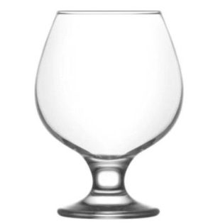 Set de 6 pahare pentru coniac, Misket LAV, 390 ml - Pahare - Mercaton Store