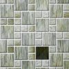 Panou decorativ, PVC, model mozaic, striat, nuante gri, 96x48.5 cm - Placi decorative - Mercaton Store