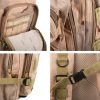 Rucsac tactic militar, Capacitate 30L, Impermeabil, Nuante Bej Camuflaj, 43x24x25 cm - Mercaton - Mercaton Store
