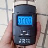 Cantar Electronic,  Portabil, cu carlig de buzunar, Greutate maxima 50kg, Functie HOLD si masurare temperatura ambientala, Negru - Alte Accesorii Casa - Mercaton Store