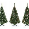 Brad artificial de Craciun, verde natural, de 180 cm si suport inclus, 14507 - Brazi artificiali - Mercaton Store