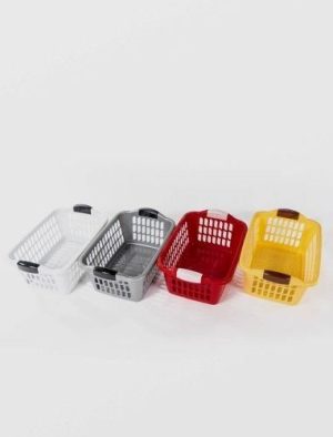 COS HAINE MIC 44cm X 20cm PLASTIC DIFERITE CULORI - Cosuri de rufe - Mercaton Store