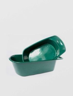 Cadita Mare Plastic Cal. II, 24x90x47 cm, Verde,