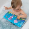 Carticica de baie plutitoare, 8 pagini colorate care isi schimba culoarea in contact cu apa, MyHappyBath Book, Reer 76012 - Igiena - Mercaton Store