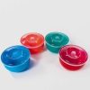 Castron cu capac, 2 Litri, din plastic, 18x11 cm, diverse culori - Boluri si Castroane - Mercaton Store