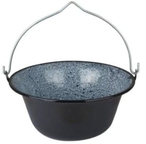 Ceaun emailat, 20 L, negru - Oale, Cratite si tigai - Mercaton Store