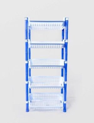 ETAJERA PLASTIC 5 NIVELE 88 X 41 X 29 DIVERSE CULORI - Sifoniere si dulapuri - Mercaton Store