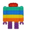 Jucarie senzoriala antistres pentru copii, Pop It Now, Robot Urias, Multicolor, Model 3 - Jucarii interactive - Mercaton Store