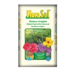 Pamant de flori universal, Florasol, pentru plante in ghiveci, 20 L - Alte Accesorii Casa - Mercaton Store
