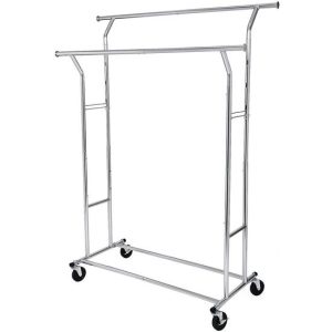 Suport mobil cu roti pentru haine