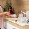 Suport uscare pentru 9 sticle sau biberoane, pliabil, Reer 21041 - Alimentatie - Mercaton Store