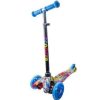 Trotineta pentru copii, cadru metal si plastic, 3 Roti, graffiti multicolor - Trotinete - Mercaton Store