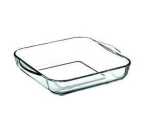 Vas termorezistent cu capac sticla, 3.5 Litri, Borcam, 59024 - Oale, Cratite si tigai - Mercaton Store