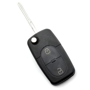 Audi - Carcasa cheie tip briceag, cu 2 butoane,  - baterie 1616 - CARGUARD - Carcase de chei - Mercaton Store
