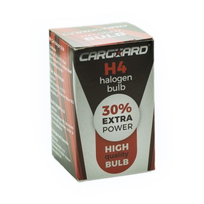 Bec halogen H4 55/60W, +30% intensitate - CARGUARD - Becuri Halogen - Mercaton Store