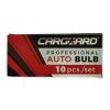 Bec pentru bord T5 12V  2W - set de 10 - CARGUARD - Becuri auxiliare - Mercaton Store