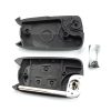Carcasa cheie electronica tip briceag cu lama fixa si 3 butoane pentru Opel, Negru - Carcase de chei - Mercaton Store