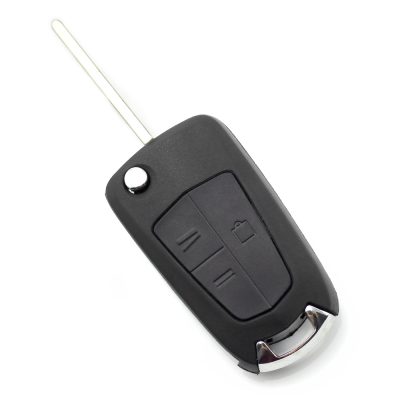 Carcasa cheie tip briceag pentru Opel Astra H, 3 butoane, Lama fixa, Negru - Carcase de chei - Mercaton Store