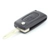 Citroen / Peugeot 206 - Carcasa tip cheie briceag cu 2 butoane si suport baterie - Carcase de chei - Mercaton Store