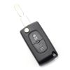 Citroen / Peugeot 406 - Carcasa tip cheie briceag cu 2 butoane, lama NE78-SH2 cu suport baterie - Carcase de chei - Mercaton Store