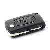 Citroen / Peugeot 406 - Carcasa tip cheie briceag cu 2 butoane, lama NE78-SH2 cu suport baterie - Carcase de chei - Mercaton Store