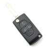 Citroen / Peugeot - Carcasa tip cheie briceag cu 4 butoane si suport baterie, lama tip VA2-SH4 - Carcase de chei - Mercaton Store