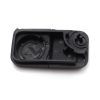 Carcasa cheie tip briceag pentru Mercedes, 1 buton, lama cu 2 piste, Negru - Carcase de chei - Mercaton Store