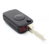 Carcasa cheie tip briceag pentru Mercedes, 1 buton, lama cu 2 piste, Negru - Carcase de chei - Mercaton Store
