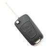 Carcasa cheie tip briceag pentru Opel, 2 butoane, Lama pe stanga, Negru - Carcase de chei - Mercaton Store