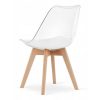 Scaun bucatarie/living, Mercaton, Mark, PP, lemn, transparent, 49x42x82.5 cm - Scaune pentru Casa - Mercaton Store