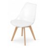 Scaun bucatarie/living, Mercaton, Mark, PP, lemn, transparent, 49x42x82.5 cm - Scaune pentru Casa - Mercaton Store