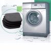 Set 4 suporti antivibratii pentru masinile de spalat sau mobilier din spuma EVA, Negru, 7.7 x 7.7 x 0.7 cm - Alte Accesorii Casa - Mercaton Store
