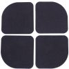 Set 4 suporti antivibratii pentru masinile de spalat sau mobilier din spuma EVA, Negru, 7.7 x 7.7 x 0.7 cm - Alte Accesorii Casa - Mercaton Store