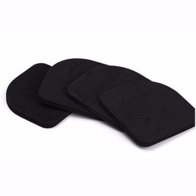 Set 4 suporti antivibratii pentru masinile de spalat sau mobilier din spuma EVA, Negru, 7.7 x 7.7 x 0.7 cm - Alte Accesorii Casa - Mercaton Store